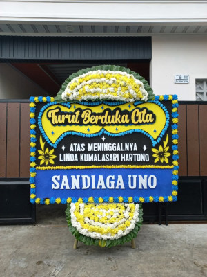 Papan Bunga Duka di Labuh Baru Barat