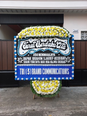 Papan Bunga Duka di Labuh Baru Barat